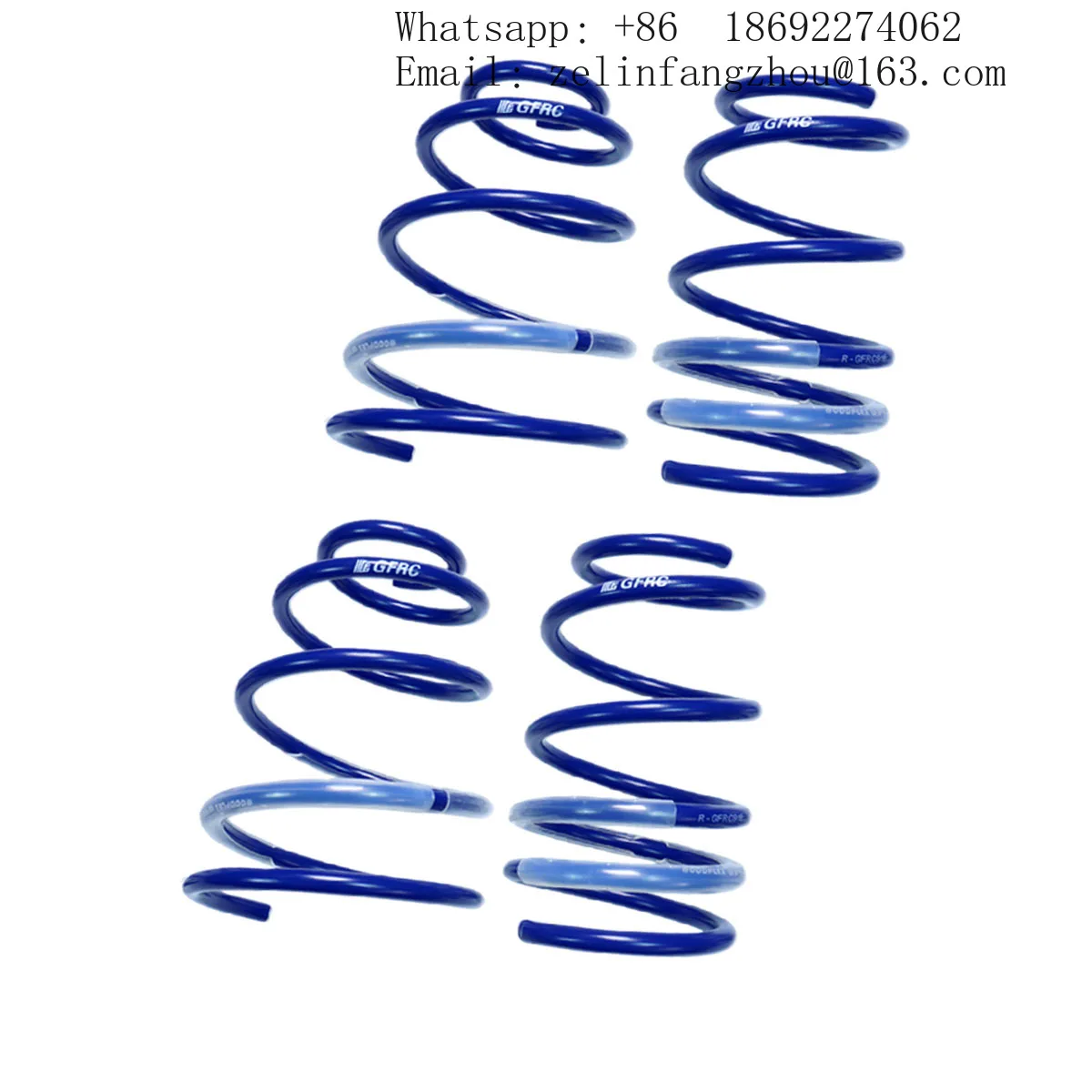 GFRC Lowering Springs Suspension Kit for Porsche Cayman S 982C Boxster 982 2016-2025 Front Rear Sport Coil Springs Pro