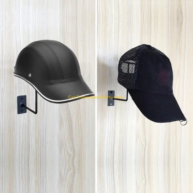 

R53D 3 шт. металлический кронштейн крючок домашняя настенная вешалка для мотоциклетного шлема пальто шляпа кепка