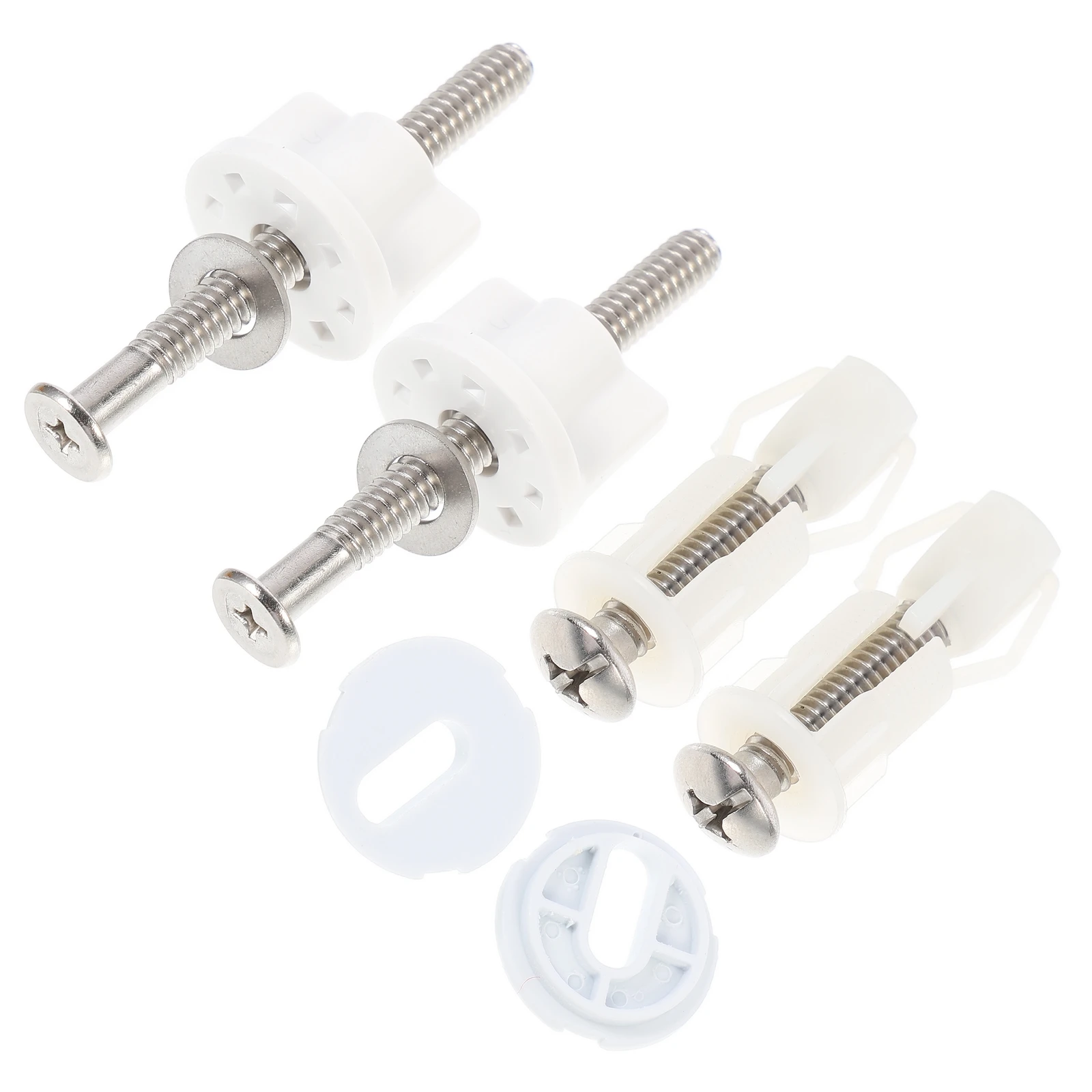 

1 set 1 Set Toilet Seat Bolts Screws Stainless Steel Durable Rustproof Fixing Kits For Bathroom Toilet Lid Cover Replacement