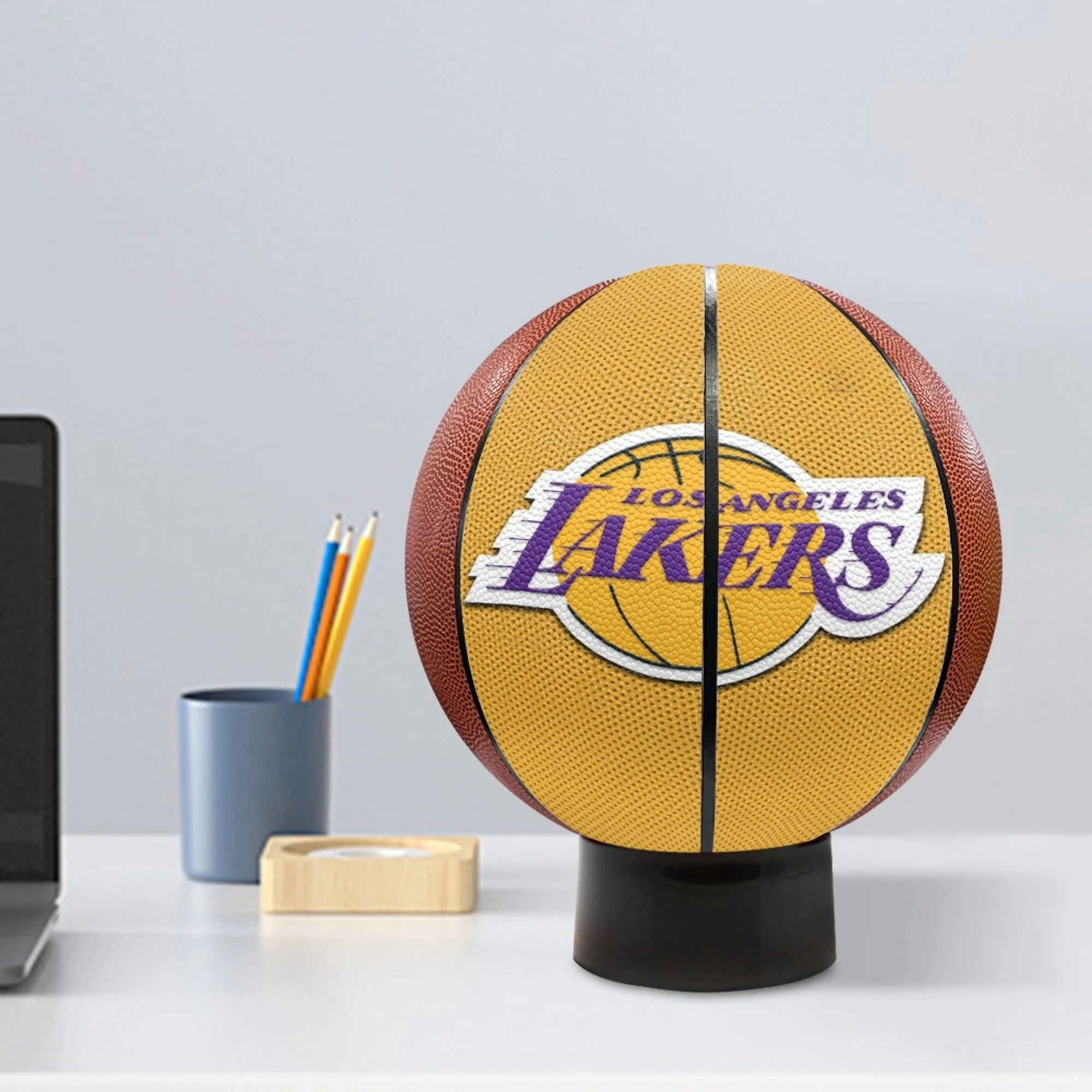 Picture Custom Basketball Indoor and Outdoor Leather Game Training Basketball Four-sided Printing Young Men and Women