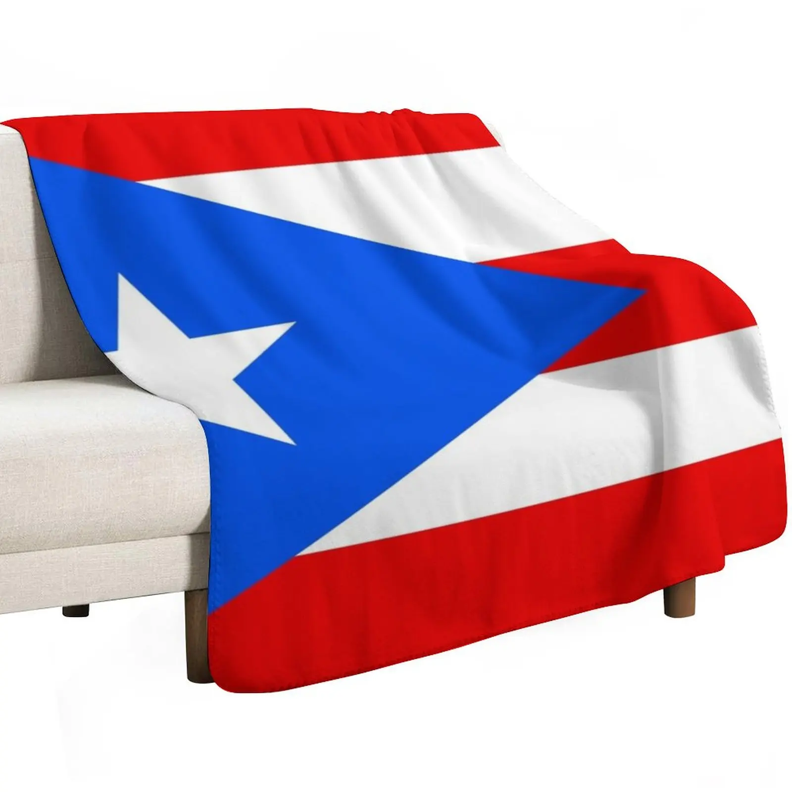 Flag of Puerto Rico Throw Blanket Sofas Summer heavy to sleep Beautifuls Blankets For Sofas Blankets