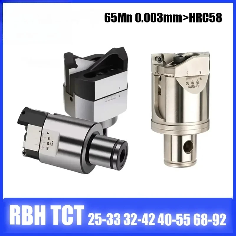 

Adjustable Double-edged RBH TCT 25-33 32-42 40-55 68 BT30 BT40 LBK Rough Boring Head Twin-bit Rough Boring Head Boring Tool