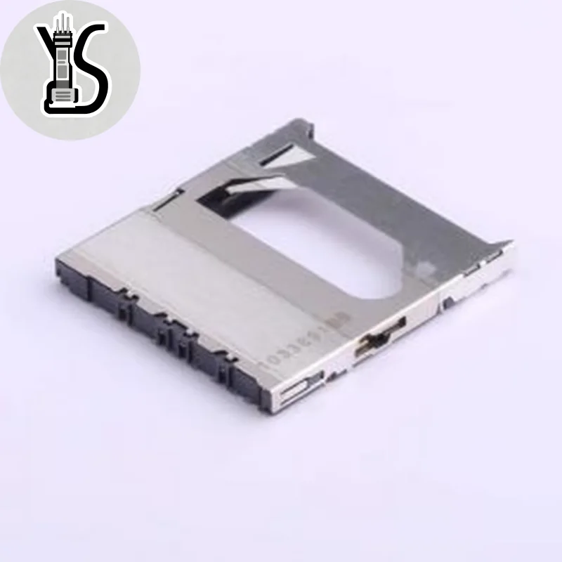 3PCS Genuine connector SDK-9BNS-K13-GS-TB WITH SD cards and MMC comes with write protection and card detection switches
