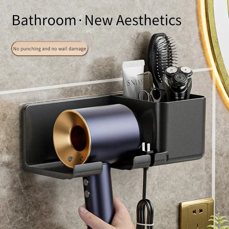 Wall Hair Dryer Holder 6