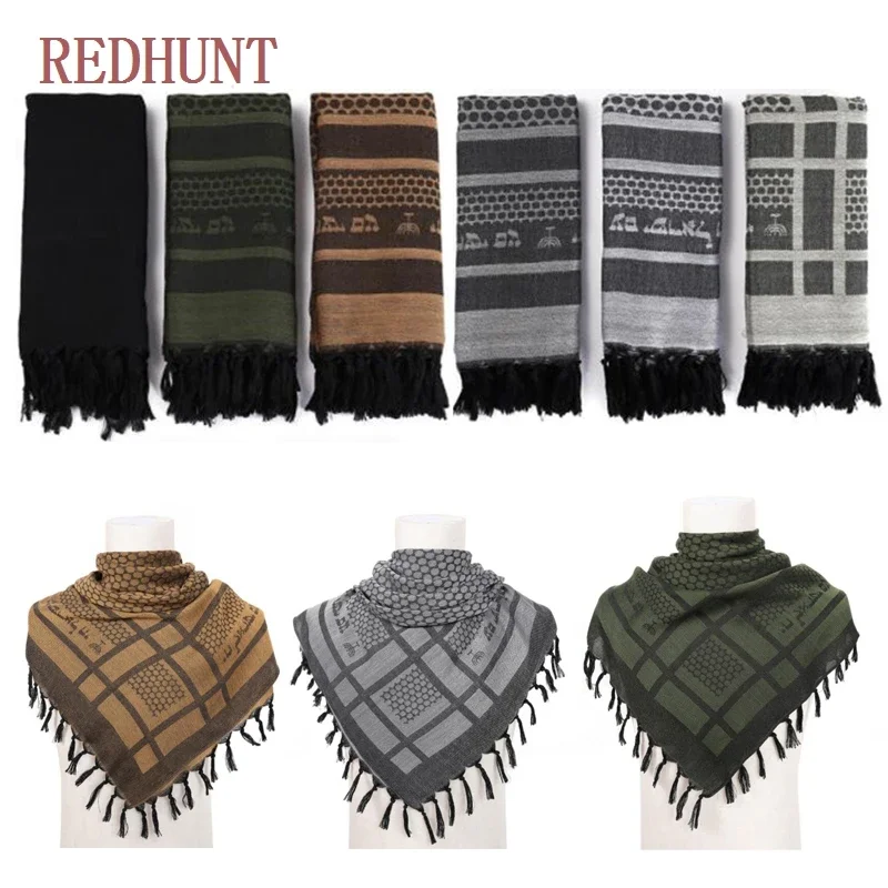 

Паластиновая шаль, шерстяная черная дизайнерская зимняя женская и мужская Kufiyah Палестинская Куфия Палестина, арабский шарф с головой Кефия