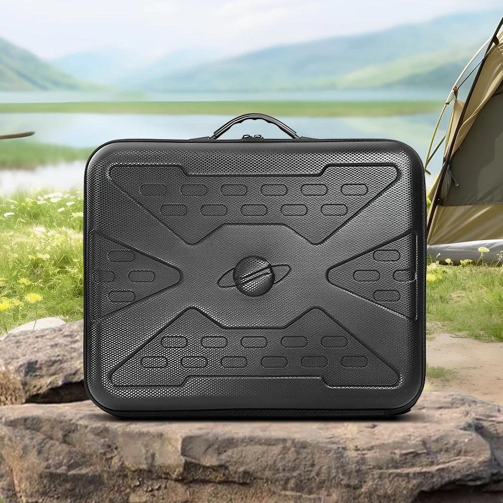 

Waterproof Hard Case with Precision Cut Foam Travel Carrying Case Protective Case Organizer for Starlink Mini Dish Kit