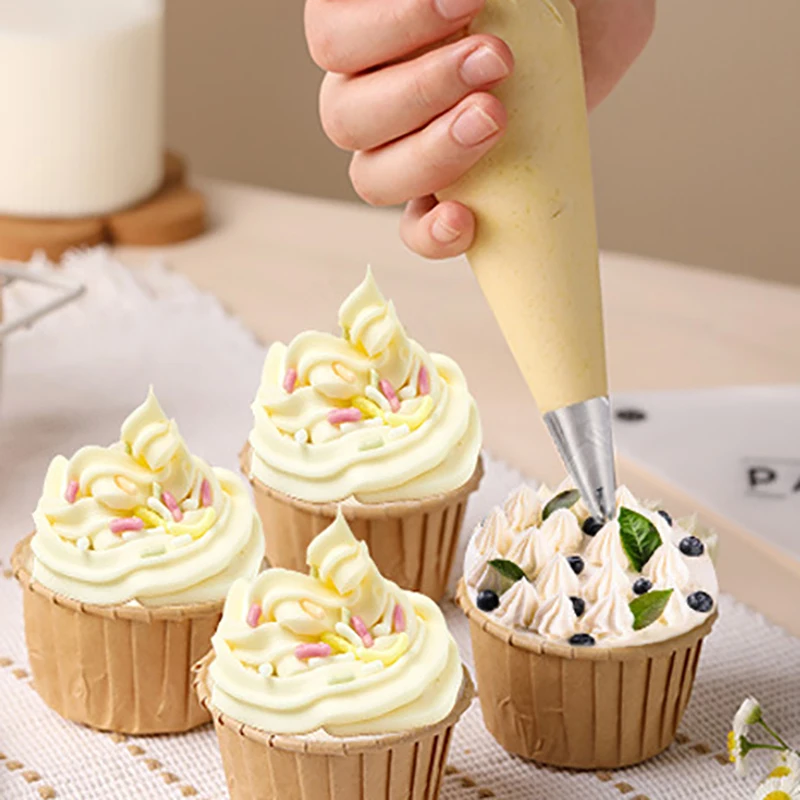 1Pc Stainless Steel Russian Piping Tips Christmas Cake Icing Frosting Nozzles For Cupcake Decoration DIY Kitchen Baking Tool