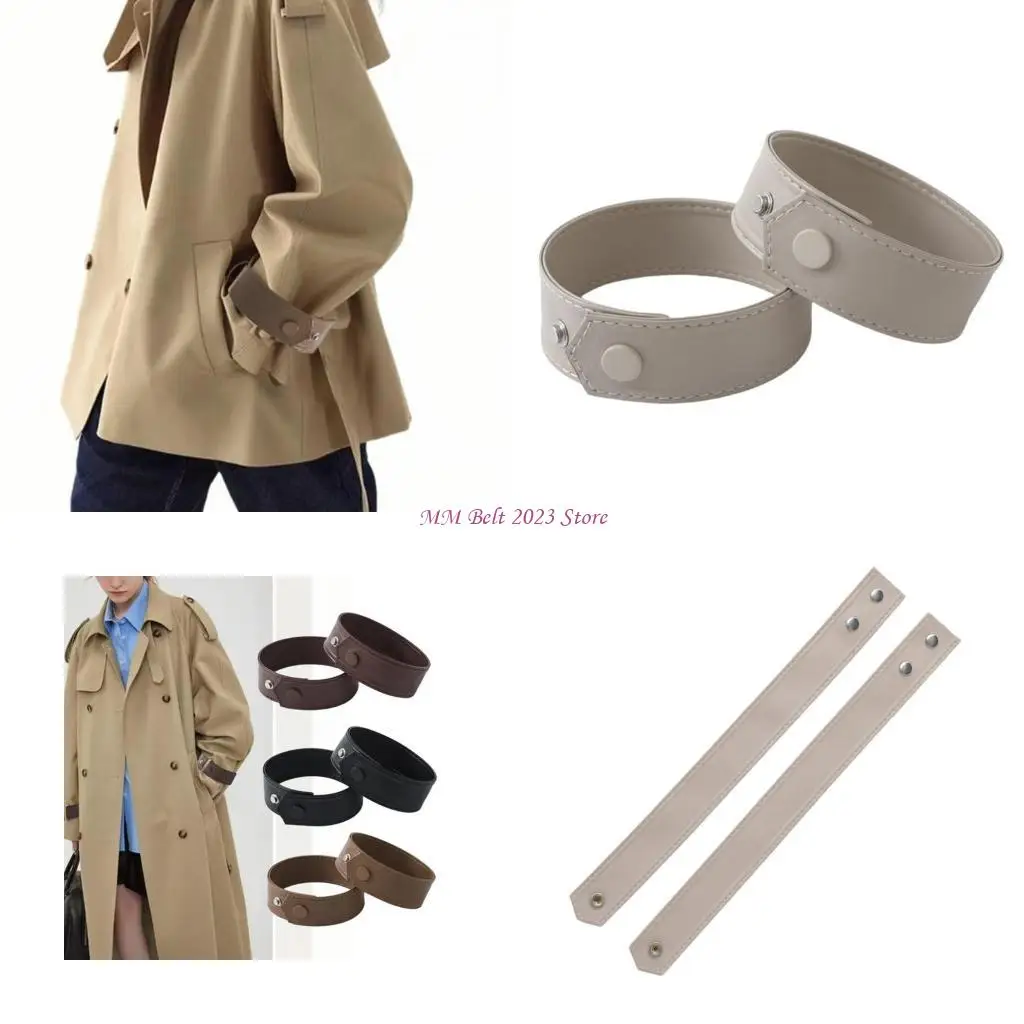 49me-2-個多用途レザーカフブレスレットユニークなスタイルリストバンド合金バックル付き