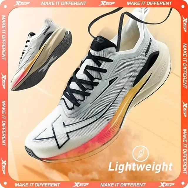 Buty do biegania Xtep 2000KM 2.0 męskie, letnie, profesjonalne sneakersy z TPU amortyzującym wstrząsy 876219110043 (zalecione zmniejszenie o pół rozmiaru)
