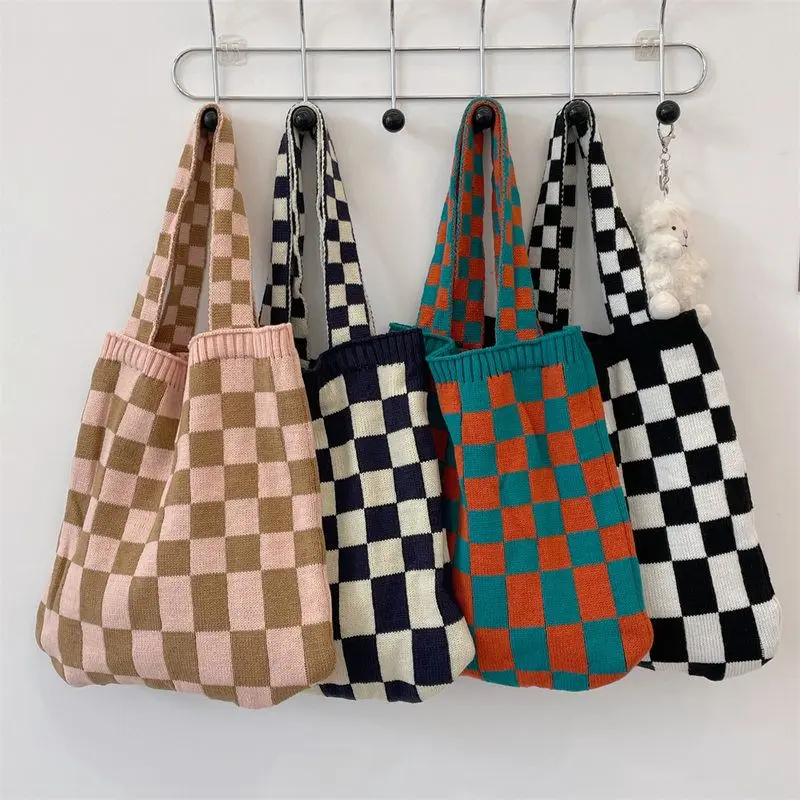 bolsa-casual-de-lona-de-malha-grande-capaci-bolsa-feminina-sacola-outono-inverno-padrao-xadrez-macio-poliester-ziper-cl