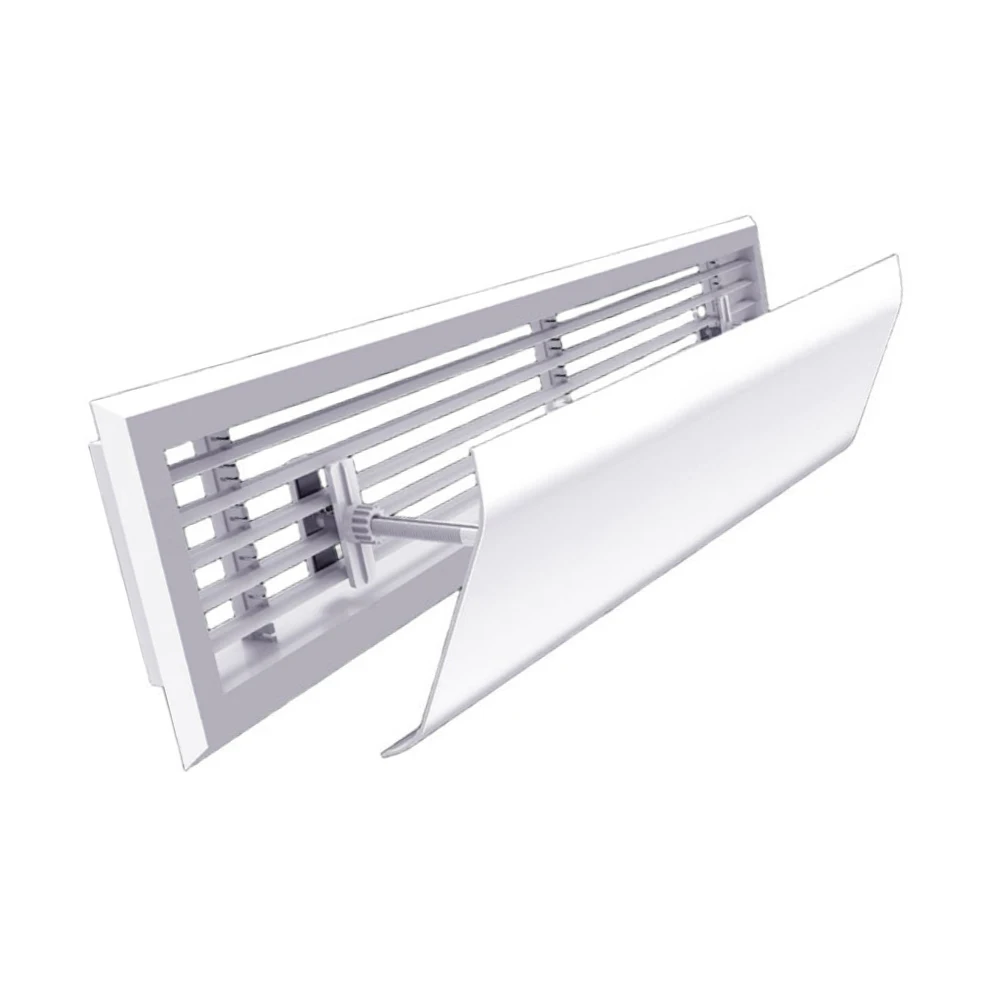 AC Air Deflector Baffle for Central Air Conditioning Systems PVC Vent Grille to Redirect Airflow 20x40x5cm 20x60x5cm