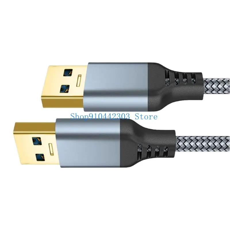 L4MD USB 3.0-Stecker auf Stecker, geflochtenes Kabel, schnelle Datenübertragung mit 5 Gbit/s für Drucker – Detail 10