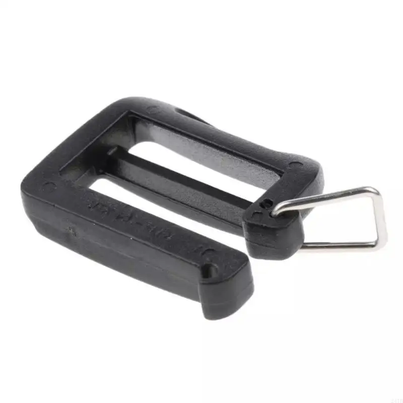 10Pcs Webbing Connecting Clip Set 25mm/1In Plastic Webbing Sliding Button Adjustment Buckle Strap Buckle Backpacks Clip