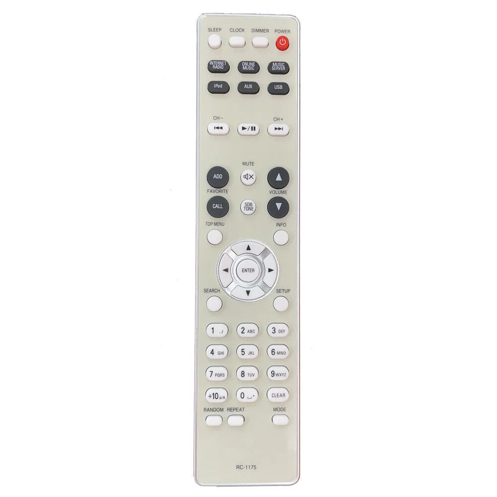 Remote Control For Denon CEOL Audio CD Receiver RC-1175 DRA-N5 RCD-N10 AV-175 RCD-N5