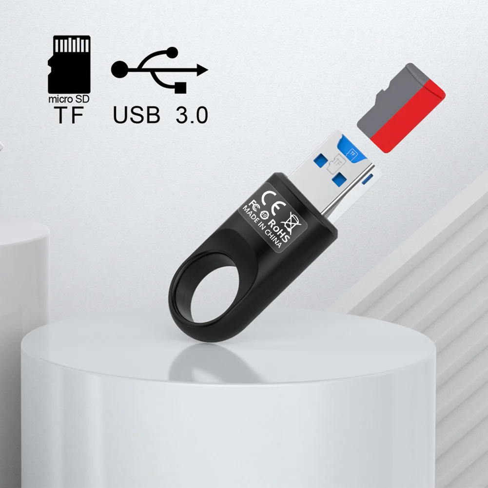 

Memory Card Reader Adapter USB 3.0 High Speed Memory Card Reader USB 3.0 for TF SD PC Computer Laptop