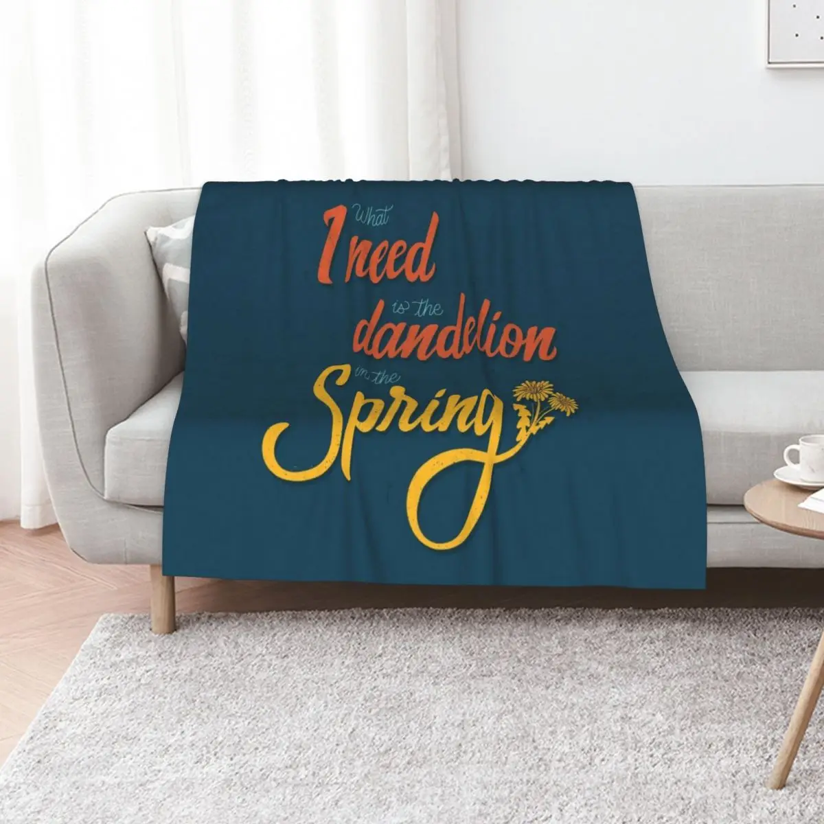 

Dandelion in the spring Throw Blanket Travel Moving For Decorative Sofa halloween Blankets