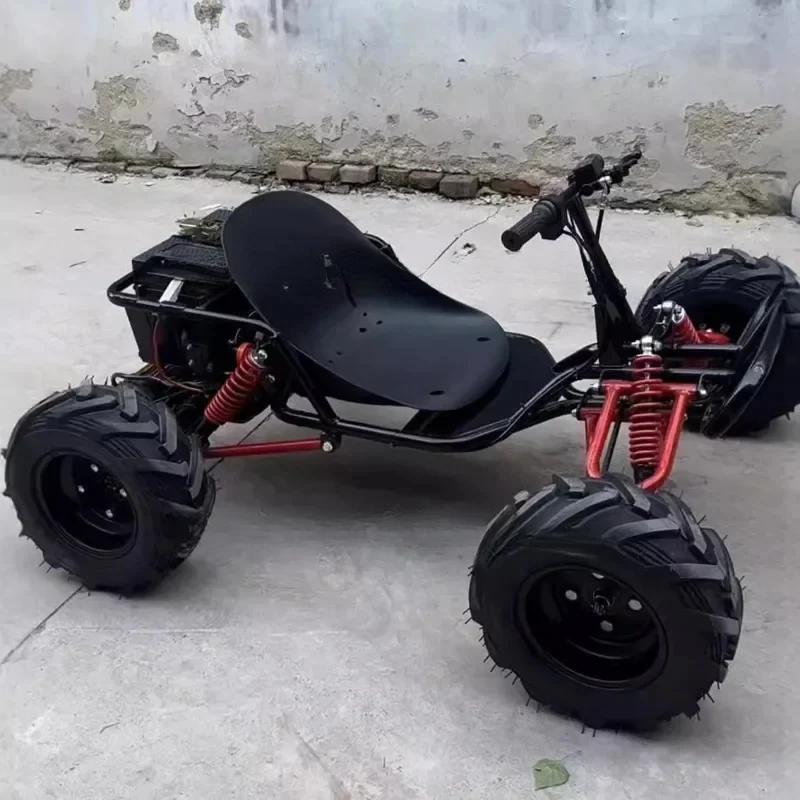 Off-Road Kart Dört Tekerlekli Yakıt ATV Açık Drift Araç Elektrikli Tüm Arazi Motosiklet Ralli Araba Yetişkin