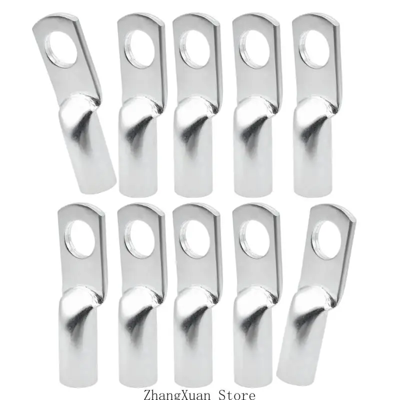 10er-Pack Marine-Kupferschrauben mit Schraubenloch für elektrische Drähte, Kabelringe, Rohre, Kabelendösen, Steckverbinder – Detail 10