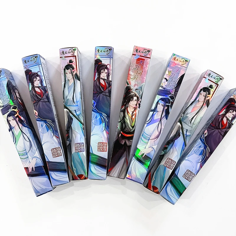 1Pc Chinese Manhwa Grandmaster Of Demonic Cultivation Gel Pen Mo Dao Zu Shi We Wuxian, Lan Wangji Student Black Pen 0.5mm