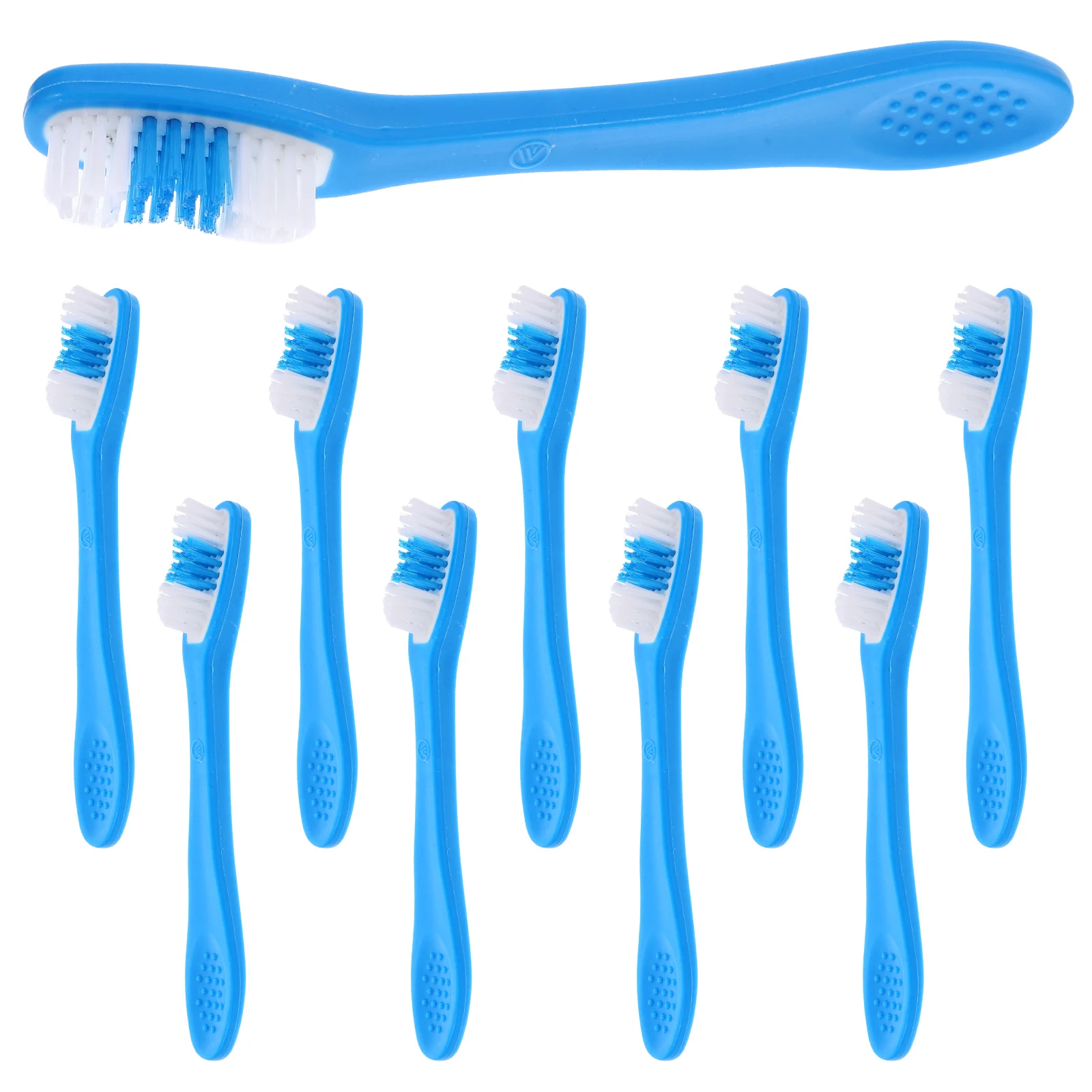 

10pcs Anti Self Harm Toothbrushes Mini Size Short Handle Prison Use Bulk Toothbrushes Oral Cleaning Supplies Material