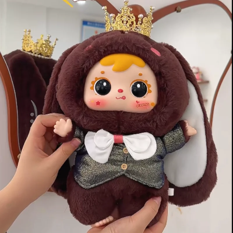 

Sanxiaomao Style Soft Cute Rabbit Baby Series Plush Doll Blind Box Little Bear Little Rabbit Home Decoration Ornament Gift