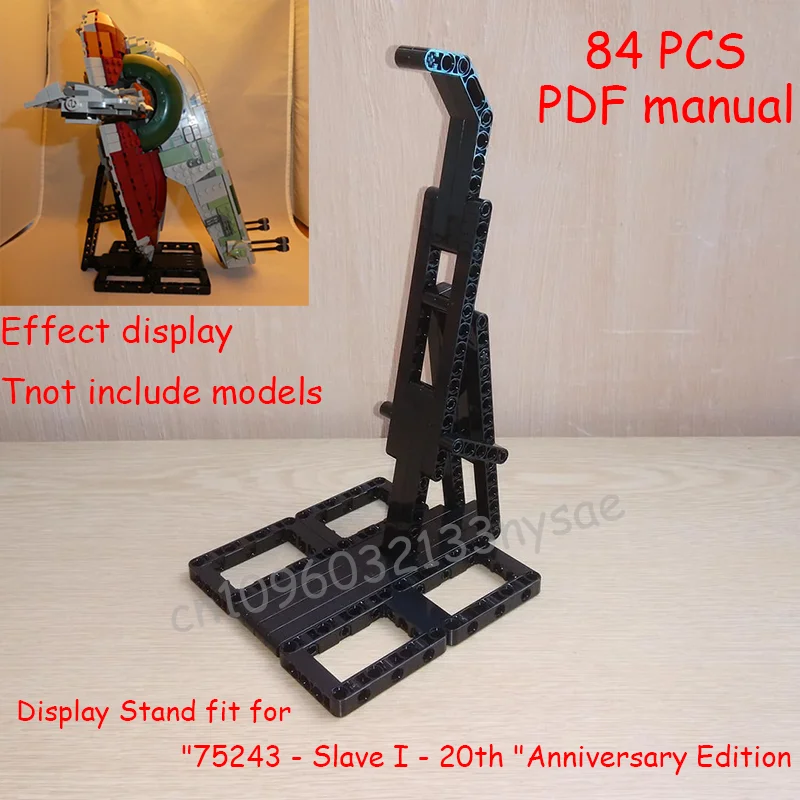 MOC Display Stand geschikt voor 75105 75155 75156 75192 75212 75243 75244 75249 75256 75257 75273 75292 75300 75301 Model Speelgoed Tonen