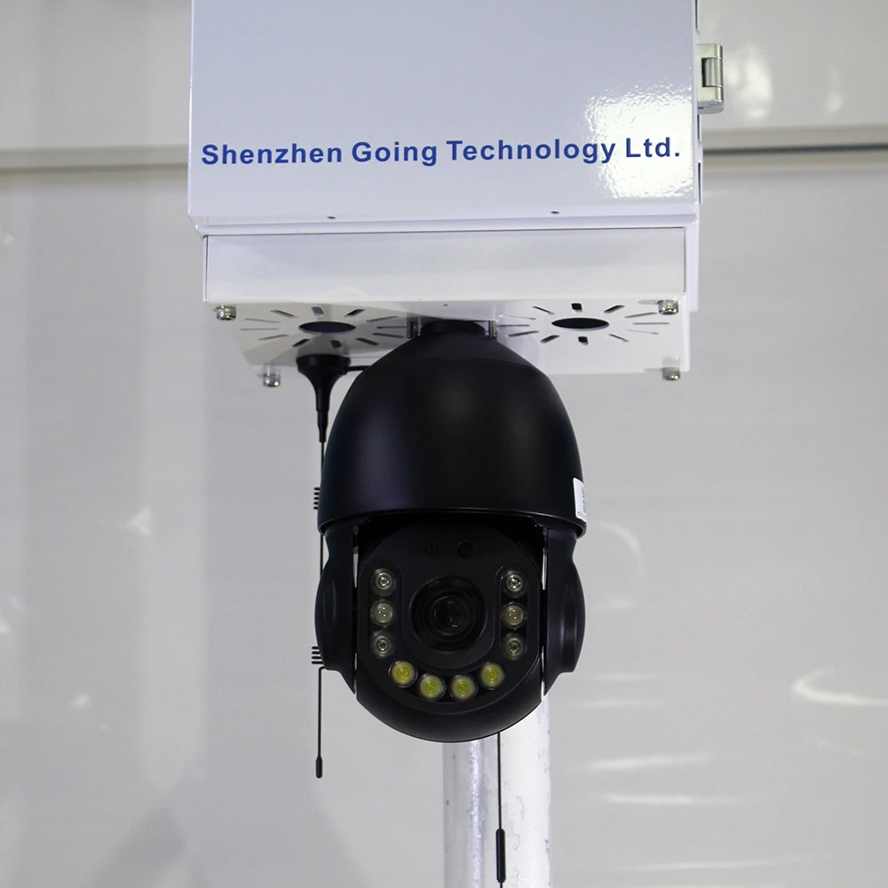 كاميرا خارجية 4G PTZ Sim CCTV IP 360 3G Security 30x عدسة تكبير بصري 8MP رؤية ليلية تعمل بالطاقة الشمسية 4G CC #4