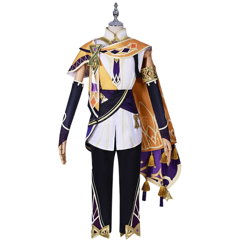 

Sethos Cosplay Game Genshin Impact Costume Cape Sumeru Anime Role Play Halloween Carnival Party Clothes 2026
