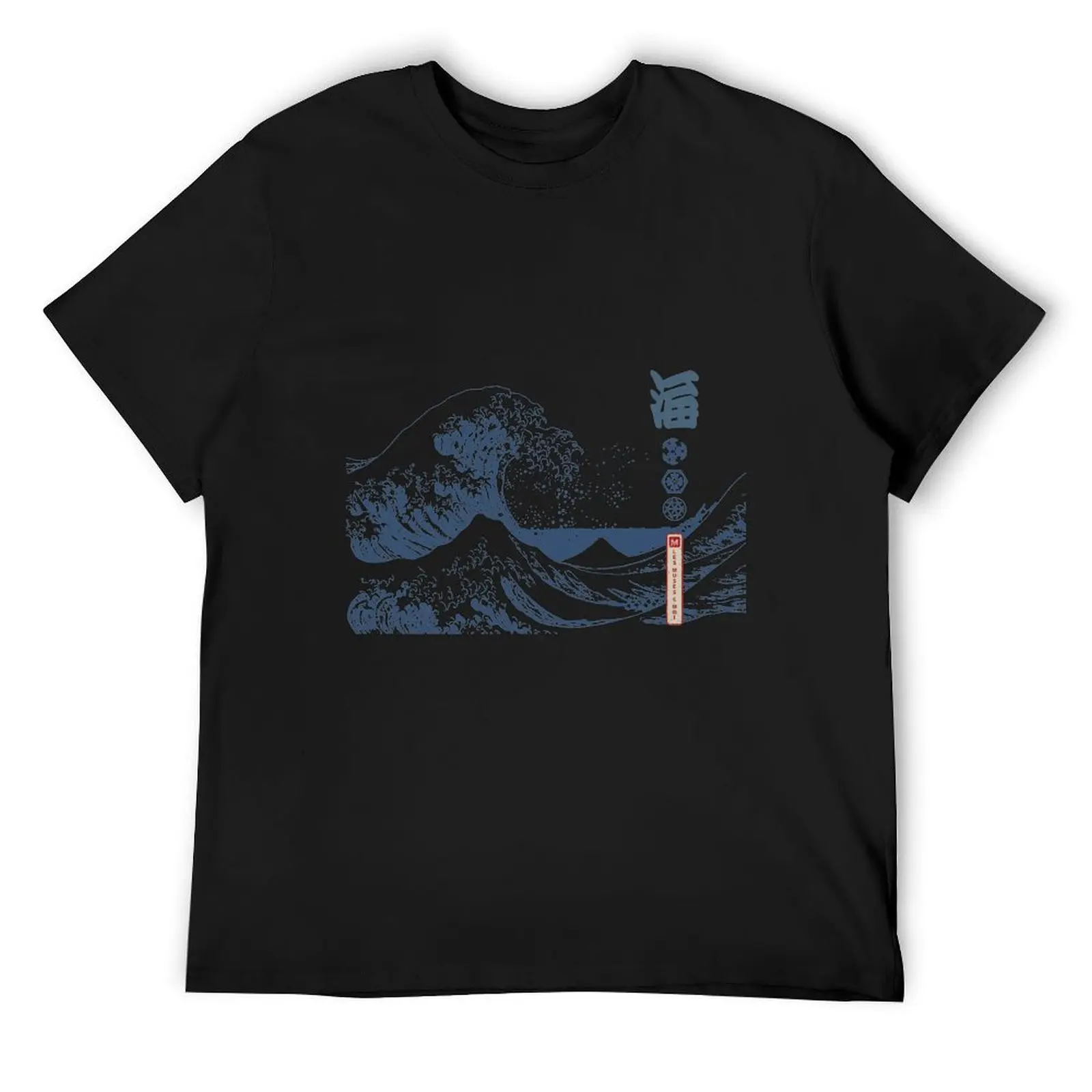 The Great Wave of Kanagawa T-Shirt anime stuff custom t shirt Men's t shirts