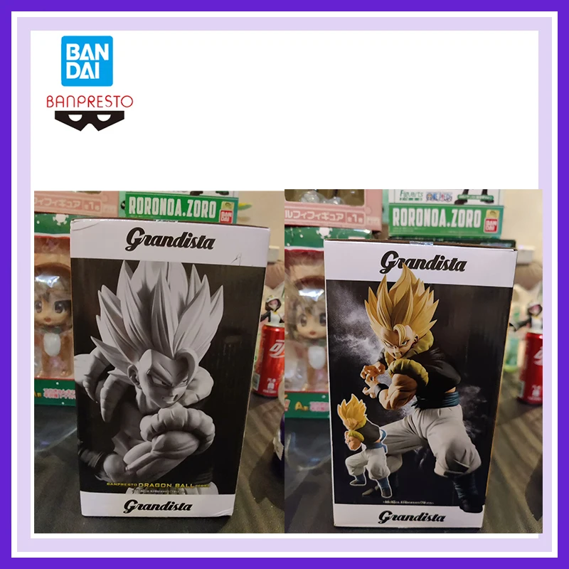 

Оригинальные фигурки Bandai Banpresto, новые, Dragon Ball Super Grandista Gogeta, аниме-фигурки, модель, украшение, 20 см, игрушка