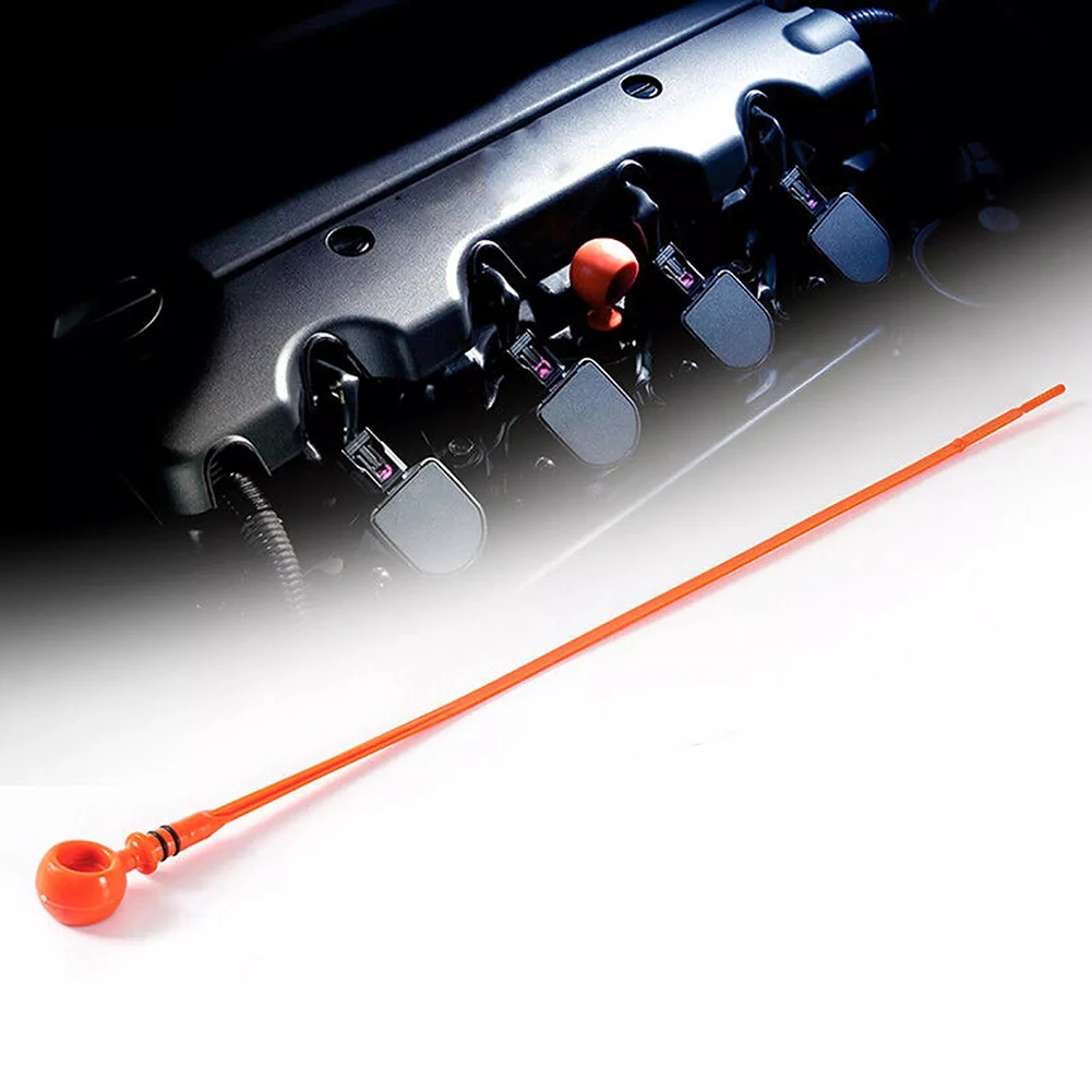 1Pc Orange Engine Oil Dipstick For Honda Civic 2006-2015 HR-V 2016-2018 1.8L L4 Replacement Part 15650-RNA-A00