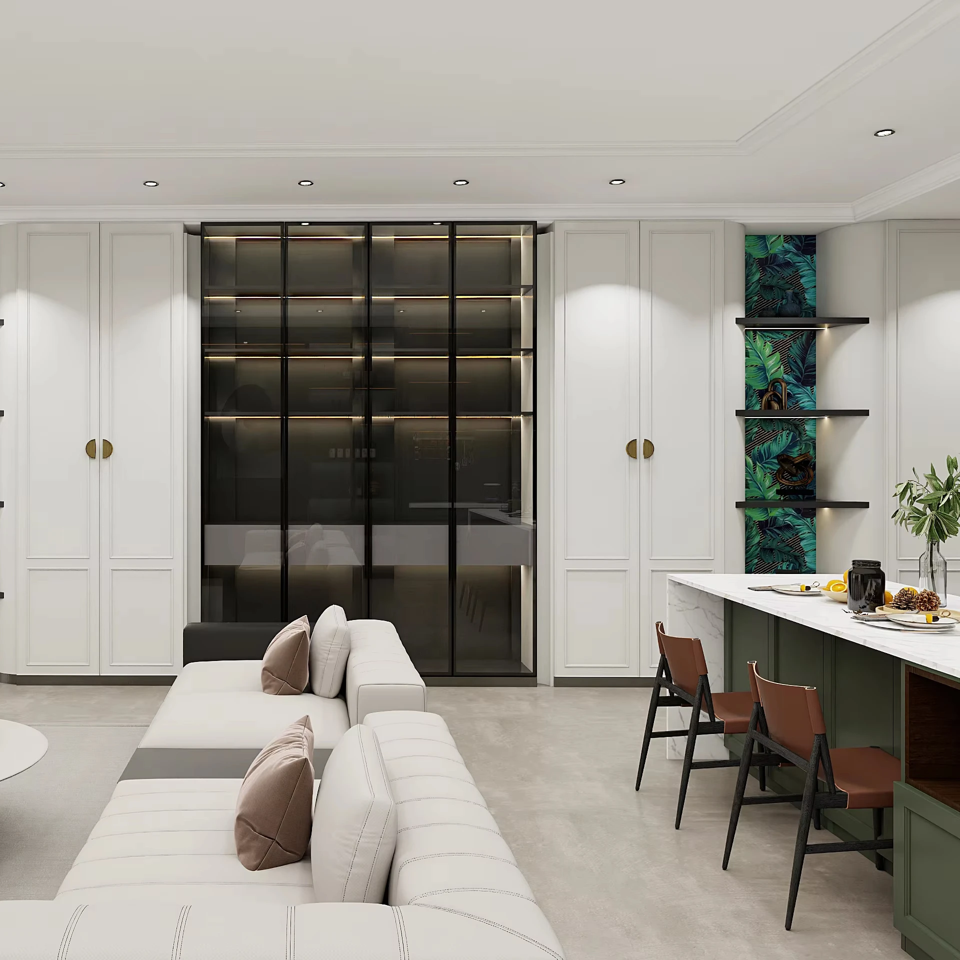 منظم خزانة ملابس خشبي متين حديث لأثاث المنزل أو الفندق لاستخدام غرفة النوم أو الشقة #4