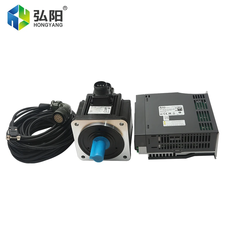 Delta 1KW AC B2 Servo Drive Kit +15m Cable ASD-B2-1021 4.77N 5.6A Driver BECMA-E21310RS BECMAE-21310SS Permanent Magnet Motor