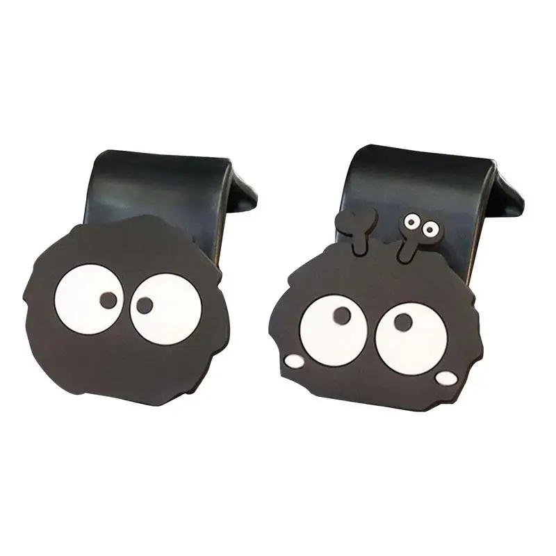 Car Seat Back Hook Cartoon Briquettes Car Hook Stable Vehicle Hooks Auto Backseat Hangers Car Storage Hooks