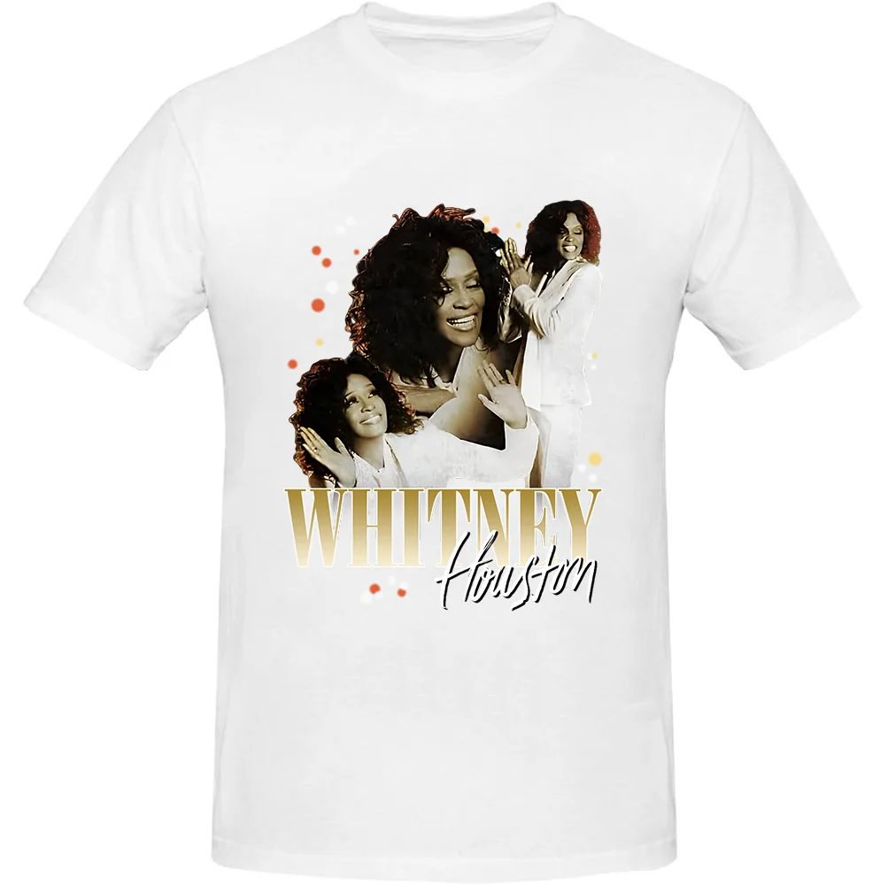 Popfunk-Camiseta para hombre y mujer, camisa de manga corta Unisex, con estampado de neonton, color blanco