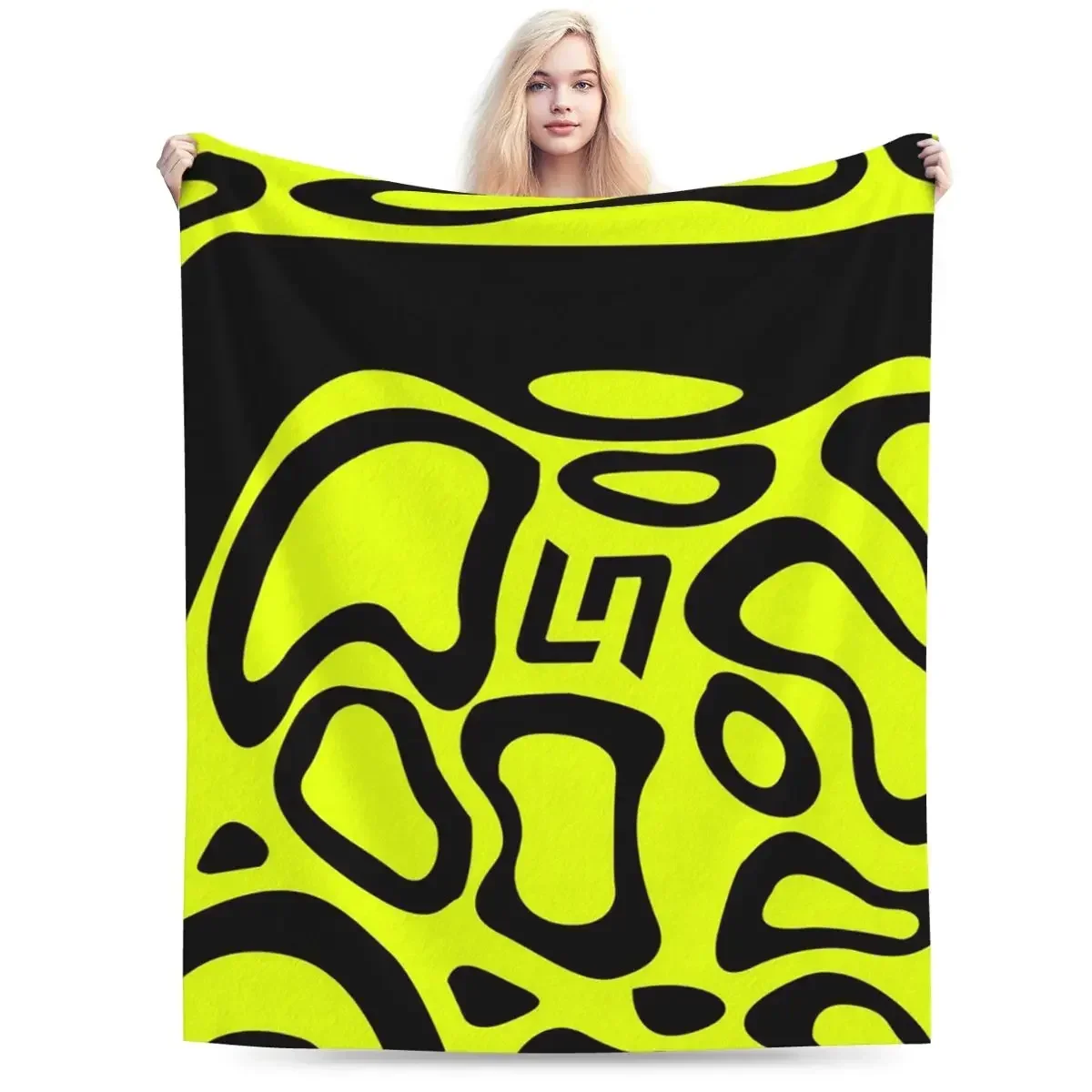 Image of F1 2024 – Lando Norris Decken, weiche, warme Flanell-Überwurfdecke, Bettwäsche für Bett, Wohnzimmer, Picknick, Reisen, Zuhause, Sofa