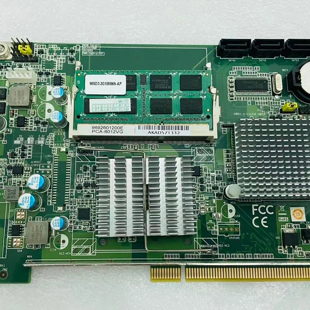 

PCA-6012 REV.A1 Industrial Control Motherboard PCA-6012VG