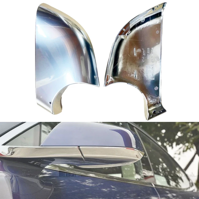 

Pop Auto Left Right Mirror Bottom Lower Holder Cover For Tesla Model 3 2017 2018 2019 2020 2021 Car Accessories