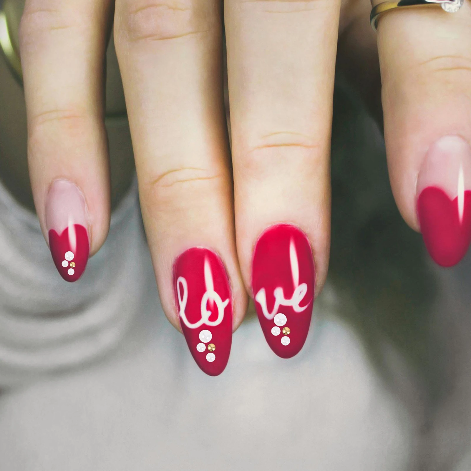 

3 Boxes Nail Pearls Half Round Flatback Charms Plastic Pearls Nail Art Decorations DIY Manicure Rhinestones Women Supplies