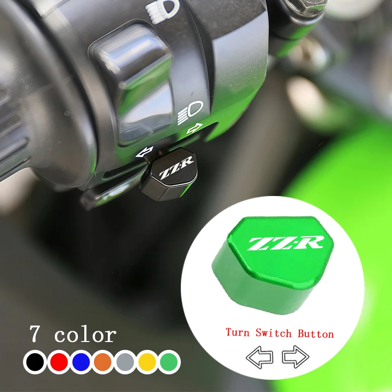 

Кнопка-переключатель для мотоциклов, кнопка поворотников, колпачок для ключа для Kawasaki ZZR250 ZZR600 ZZR1200 ZZR1400 ZZR 250 600 1200 1400