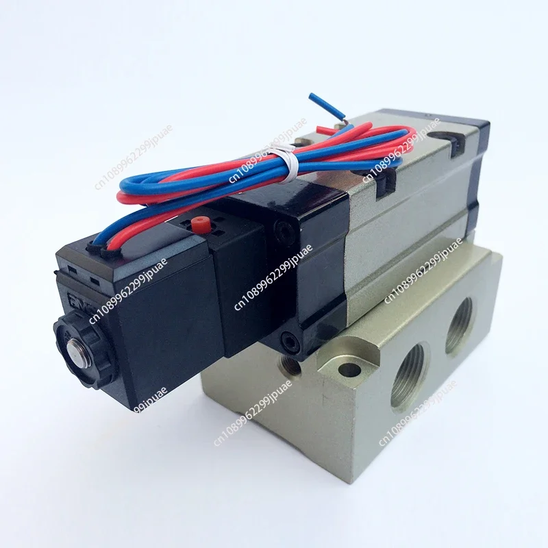 Pilot Operated 2/5 Way Pneumatic Solenoid Valve Industrial Air Directional Control Valve Automation Equipment Control Accessory view 2
