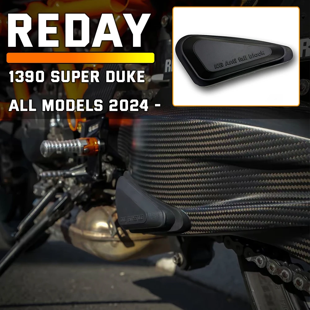 

SWINGARM CRASH BOBBIN For 1390 SUPERDUKE R 2024- For 1290 SUPERDUKE SUPER DUKE R 2020- 2023 Frame Crash Sliders Protection Pads