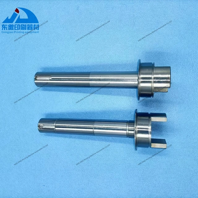 Offset Printing Machinery Spare Parts Ink Roller Shaft Rod for Roland 700 Printing Machine Accessories Water Roller Shaft Head