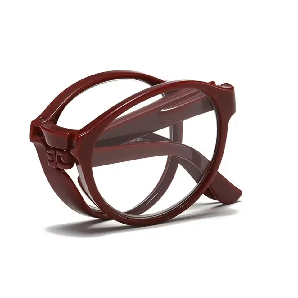 1 PC Auto-Focus Foldable Reading Glasses – Portable Pocket Size, Blue Light Blocking, Stylish Round Frames, Unisex Design