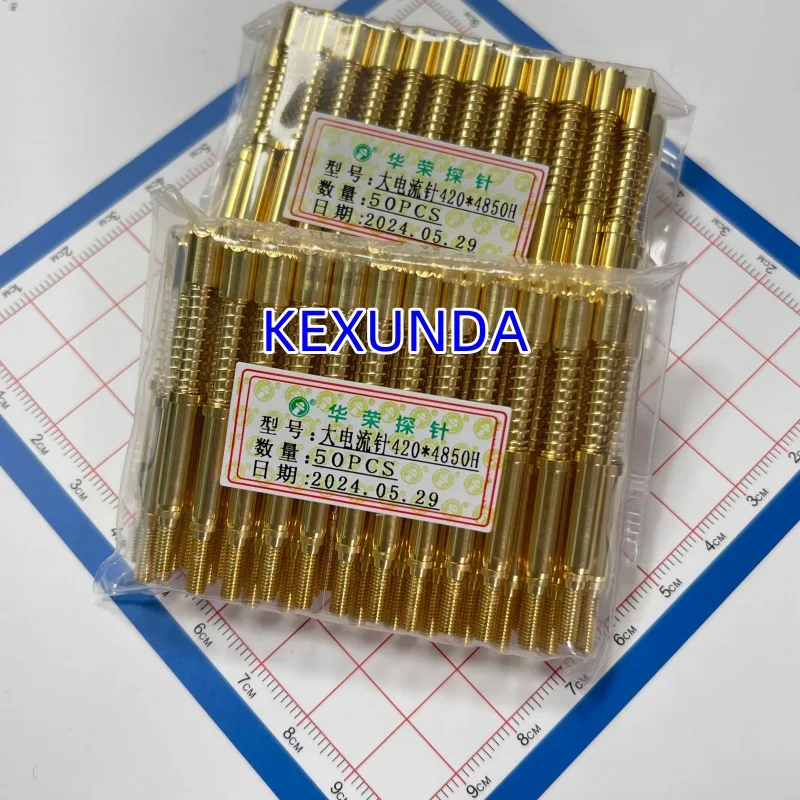 Original 420*4820H 15A High Current Probe HRS420H Fine Teeth 16 Teeth 1000g Current Probe Thread Current Needle 420*4820H 15A