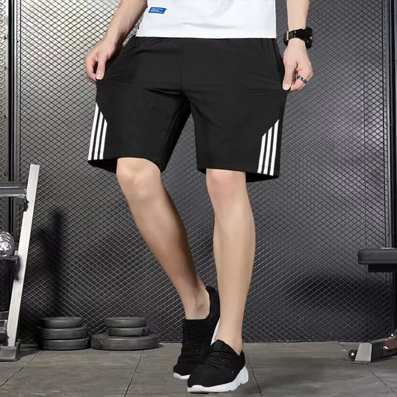 Pantalones cortos deportivos para hombre, Shorts de secado rápido, informales, para correr, baloncesto, Verano