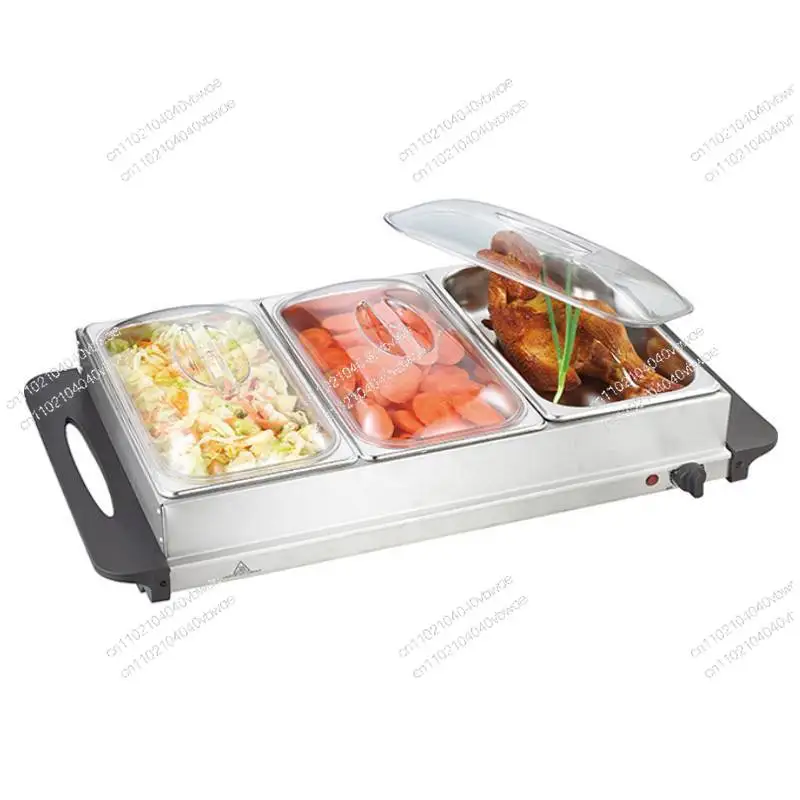 

3 x 2.5L Bulk Discount Stainless Steel Insulated Tray