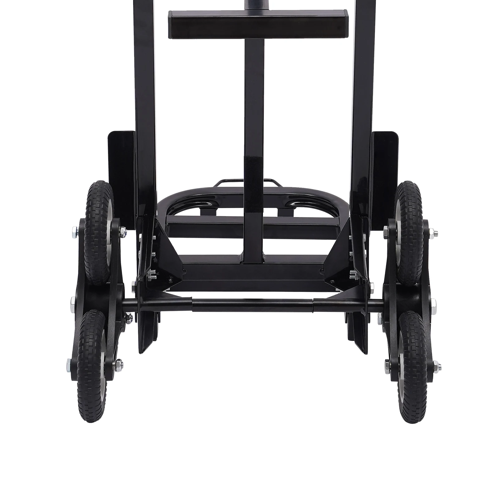 계단 오르기 카트 6륜 접이식 트롤리 460파운드 하중 계단 오르기 핸드 트럭 무거운 물건 이동용