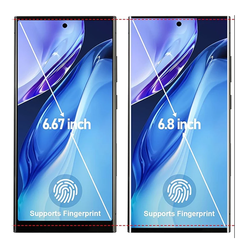 Samsung Galaxy S23 Ultra用AMOLED液晶画面交換 SM-S918U S918A S918W