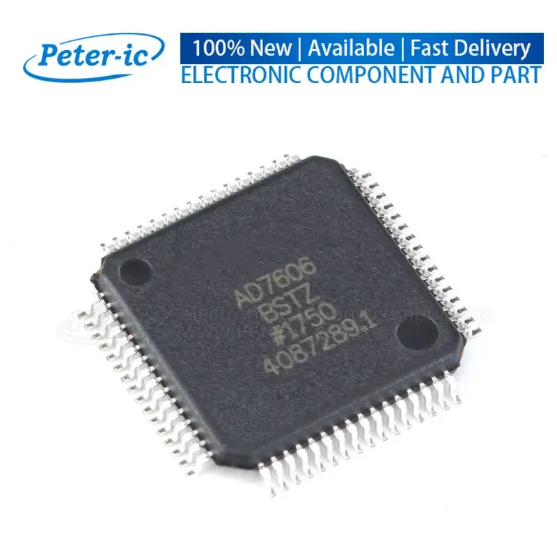 

(1pcs)AD7606BSTZ-RL AD7606BSTZ AD7606 BSTZ LQFP-64 16 ADCs/DACs - Special Purpose Available